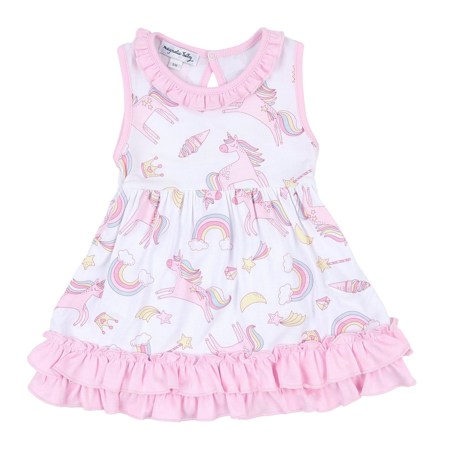 Believe in Magic Print Infant Sleeveless Dress Set - Magnolia BabyDress