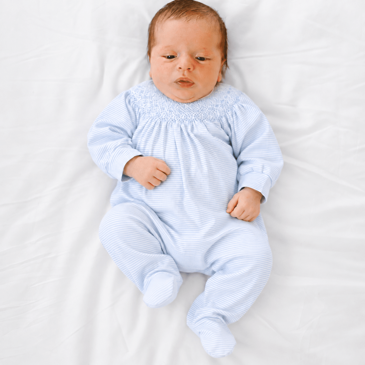 Magnolia Baby_Benjamin Bishop Footie - Light Blue_1