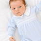 Magnolia Baby_Benjamin Smocked Footie - Light Blue_2