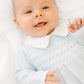 Magnolia Baby_Benjamin Smocked Long Sleeve Bubble - Light Blue_1