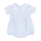 Magnolia Baby_Benjamin Smocked Short Sleeve Bubble - Light Blue_6