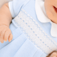 Magnolia Baby_Benjamin Smocked Short Sleeve Bubble - Light Blue_3