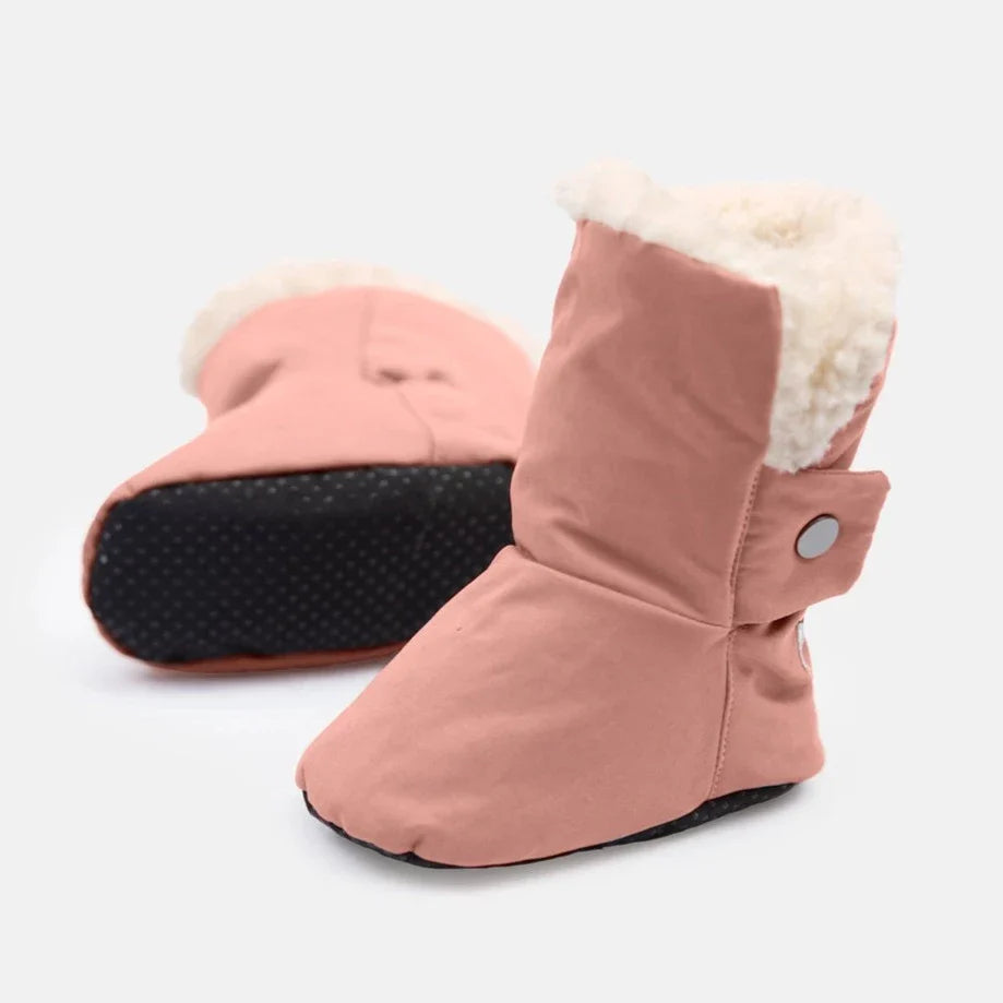 Benji Baby Booties - Rose Dawn