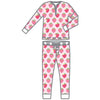 Berry Sweet Women's 2pc Set Pajamas - Magnolia Baby2pc Set Pajamas