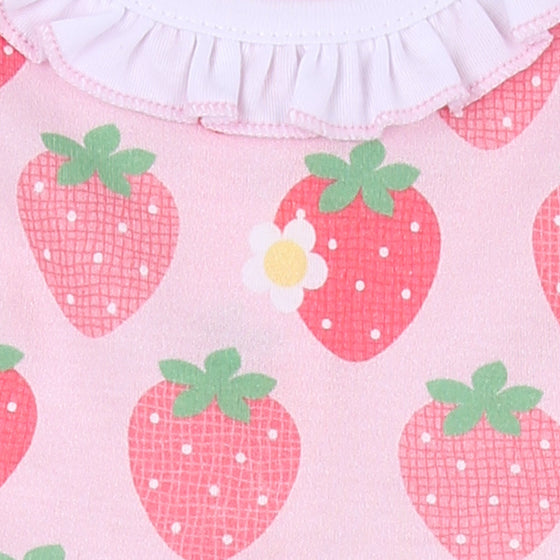 Berry Sweet Zip Pajamas - Magnolia BabyZipper Pajamas