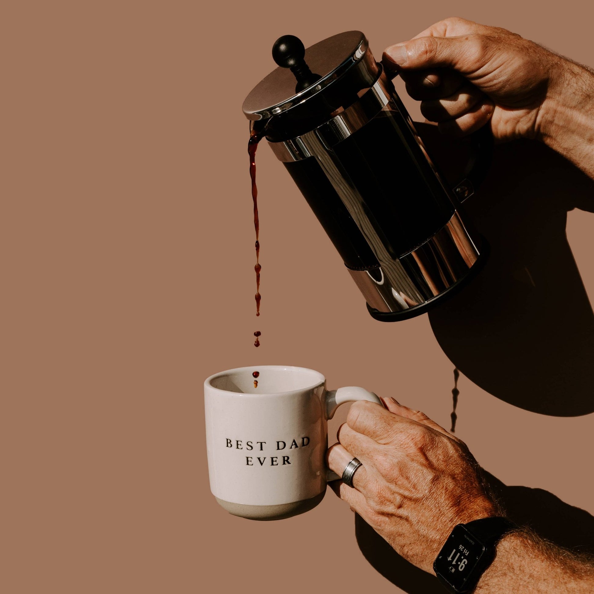 Best Dad Ever Stoneware Coffee Mug - Magnolia BabyMug