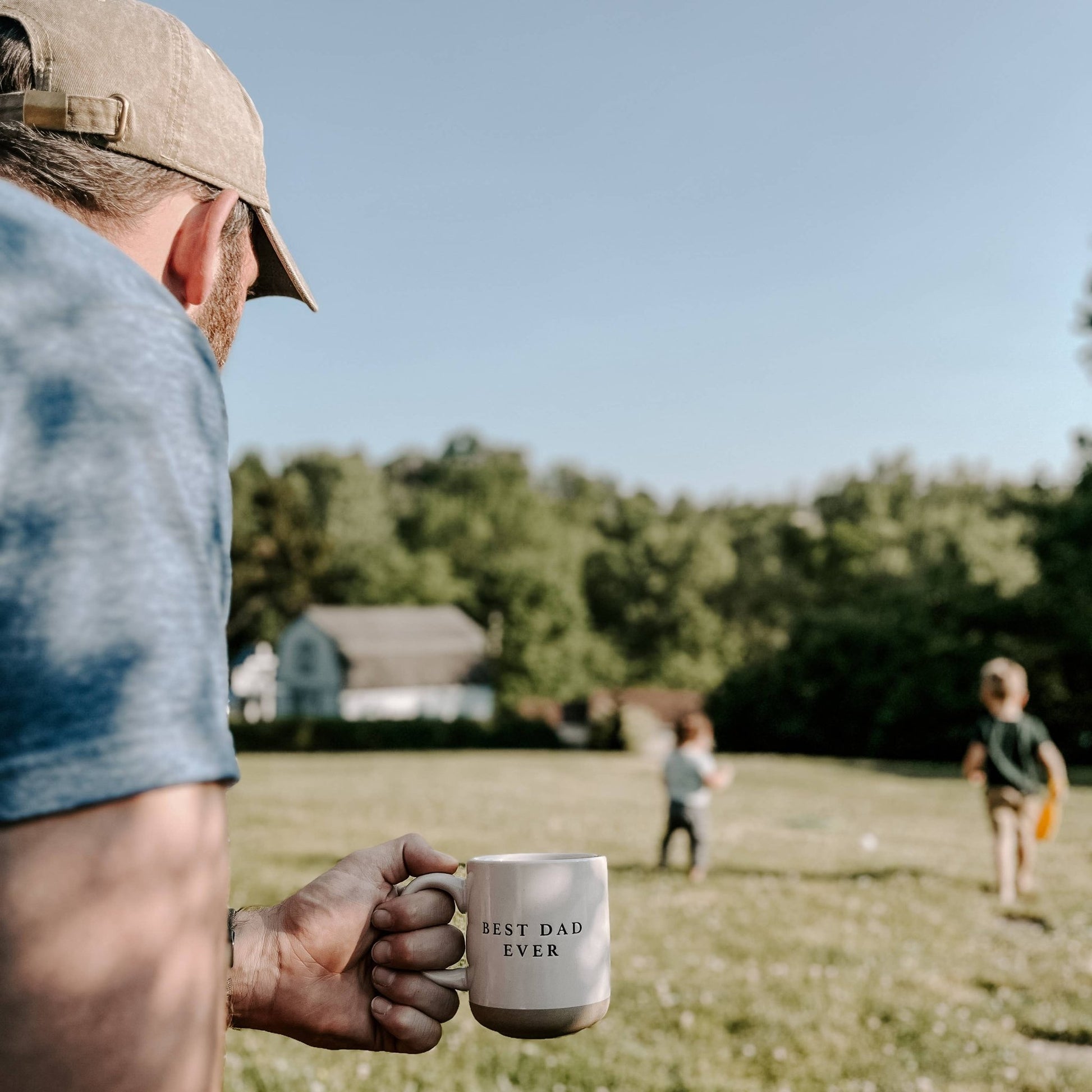 Best Dad Ever Stoneware Coffee Mug - Magnolia BabyMug