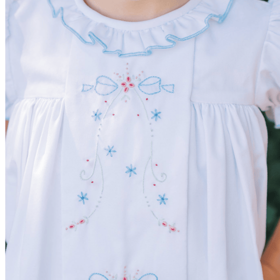Bianca Embroidered Dress - Magnolia BabyDress