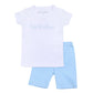 Big Brother Embroidered Short Pajamas - Magnolia Baby Short Pajamas