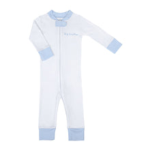  Big Brother Embroidered Zip Pajamas - Magnolia BabyZipper Pajamas