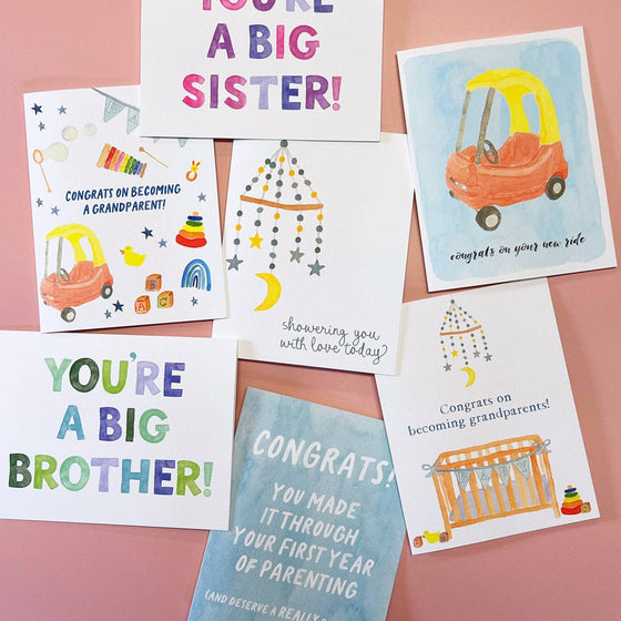 Big Brother Greeting Card for New Big Brother - Magnolia BabyStationery