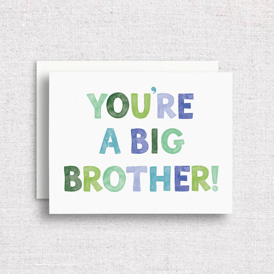 Big Brother Greeting Card for New Big Brother - Magnolia BabyStationery