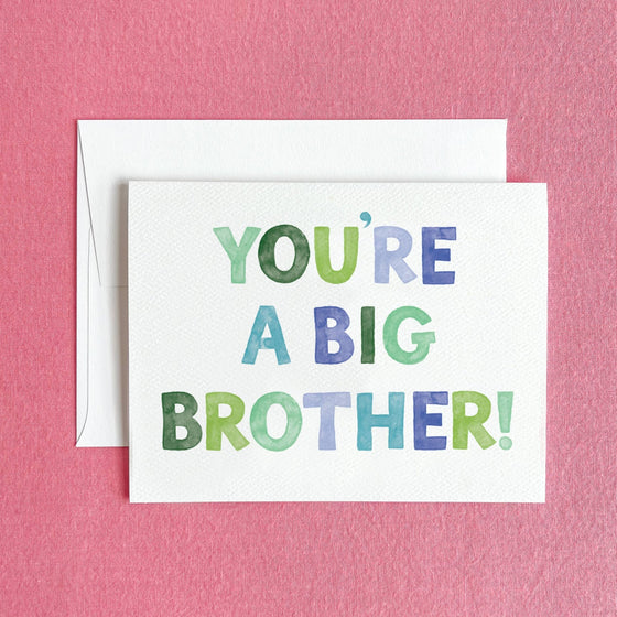 Big Brother Greeting Card for New Big Brother - Magnolia BabyStationery
