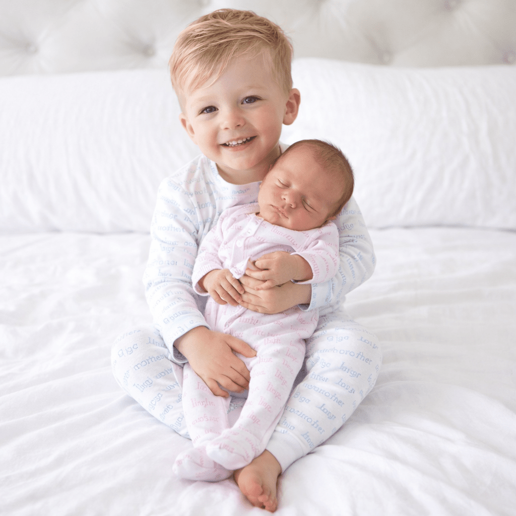 Big Brother Print Long Pajamas - Magnolia BabyLong Pajamas