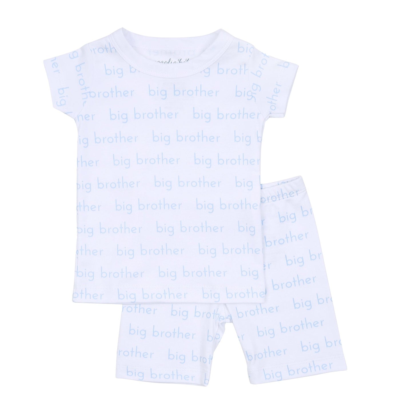 Big Brother Print Short Pajamas - Magnolia Baby Short Pajamas