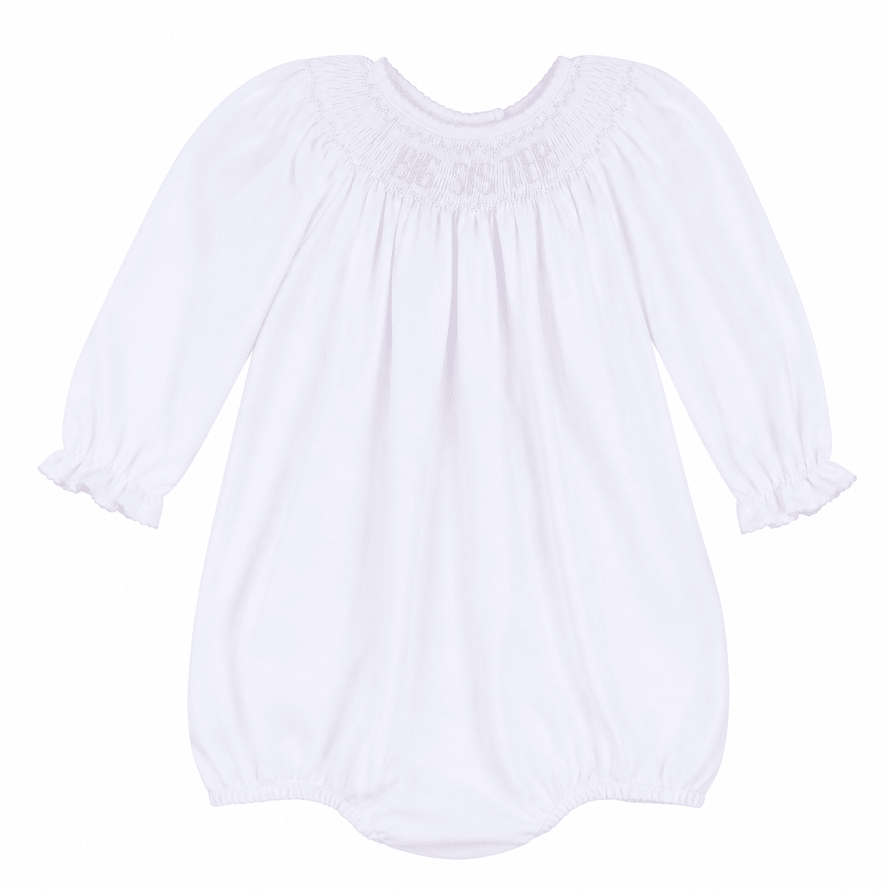 Big Sister Bishop Long Sleeve Bubble - Magnolia BabyBubble