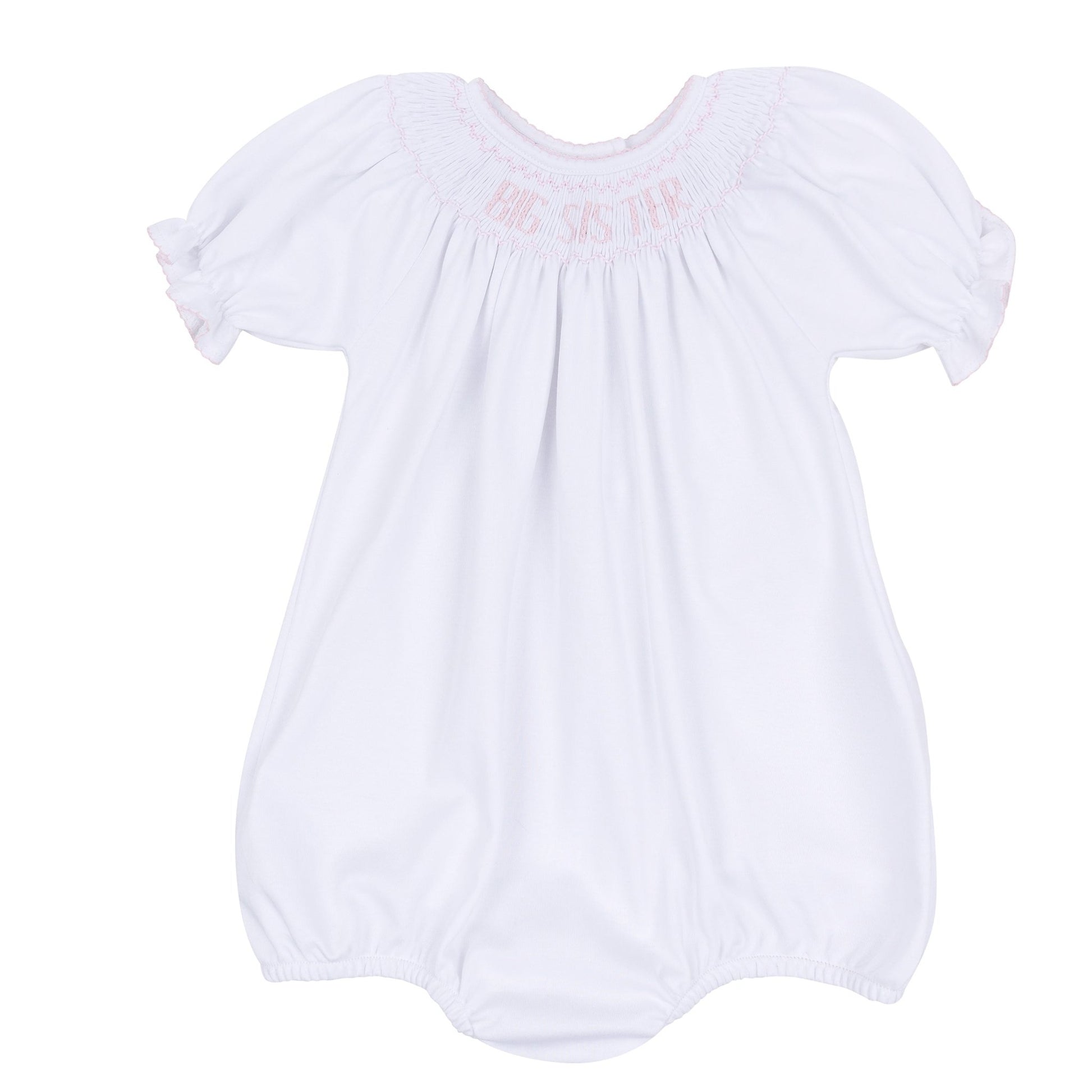 Big Sister Bishop Short Sleeve Bubble - Magnolia BabyBubble