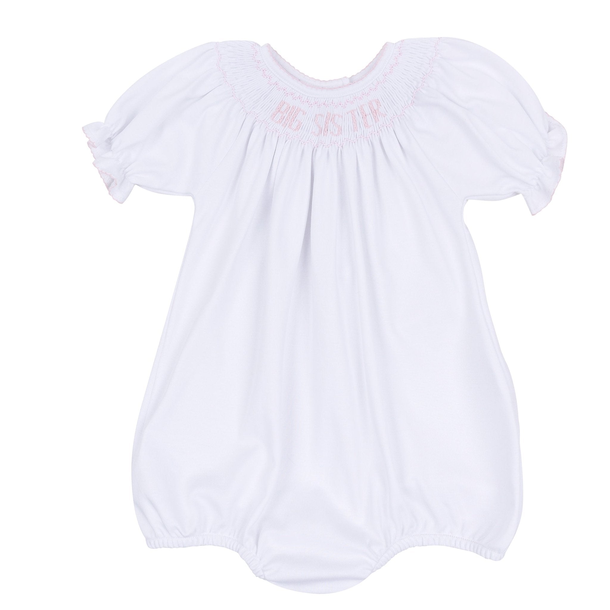 Big Sister Bishop Short Sleeve Bubble - Magnolia BabyBubble