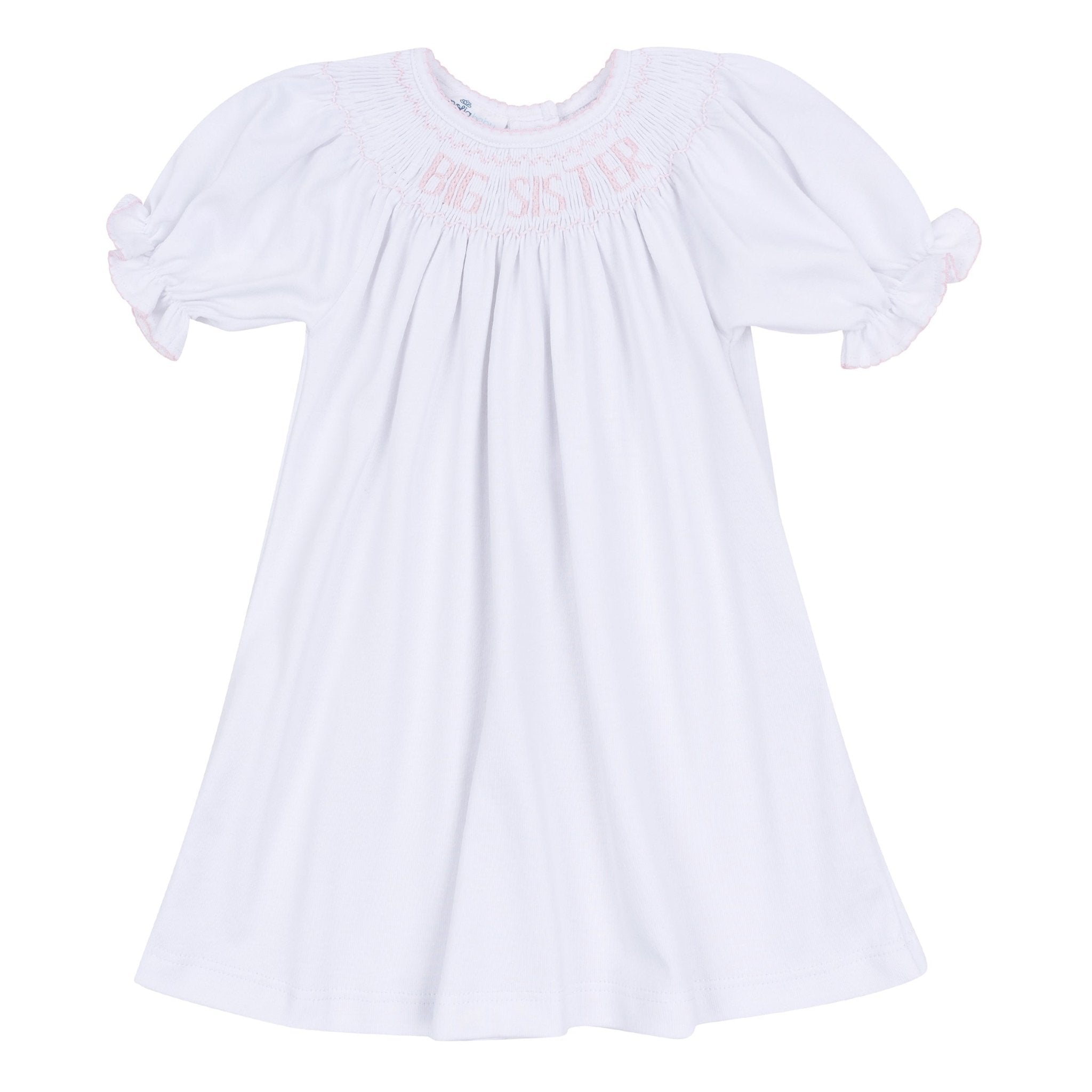Big Sister Bishop Short Sleeve Dress - Magnolia BabyDress