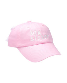  Big Sister Bow Baseball Hat - Magnolia BabyHat