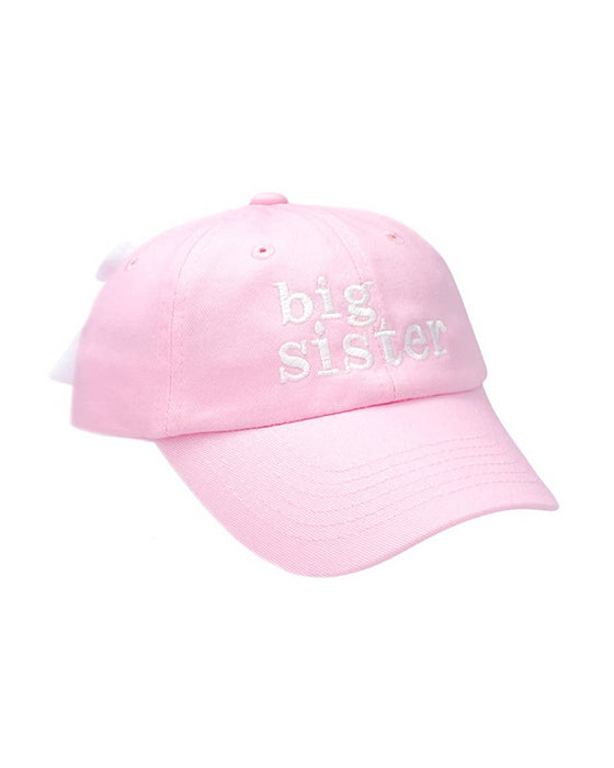 Big Sister Bow Baseball Hat - Magnolia BabyHat