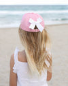 Big Sister Bow Baseball Hat - Magnolia BabyHat