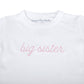 Big Sister Embroidered Long Pajamas - Magnolia Baby Long Pajamas