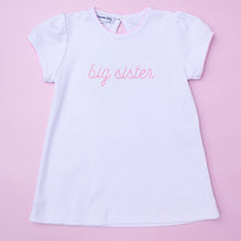  Big Sister Embroidered T-Shirt - Magnolia BabyT-Shirt