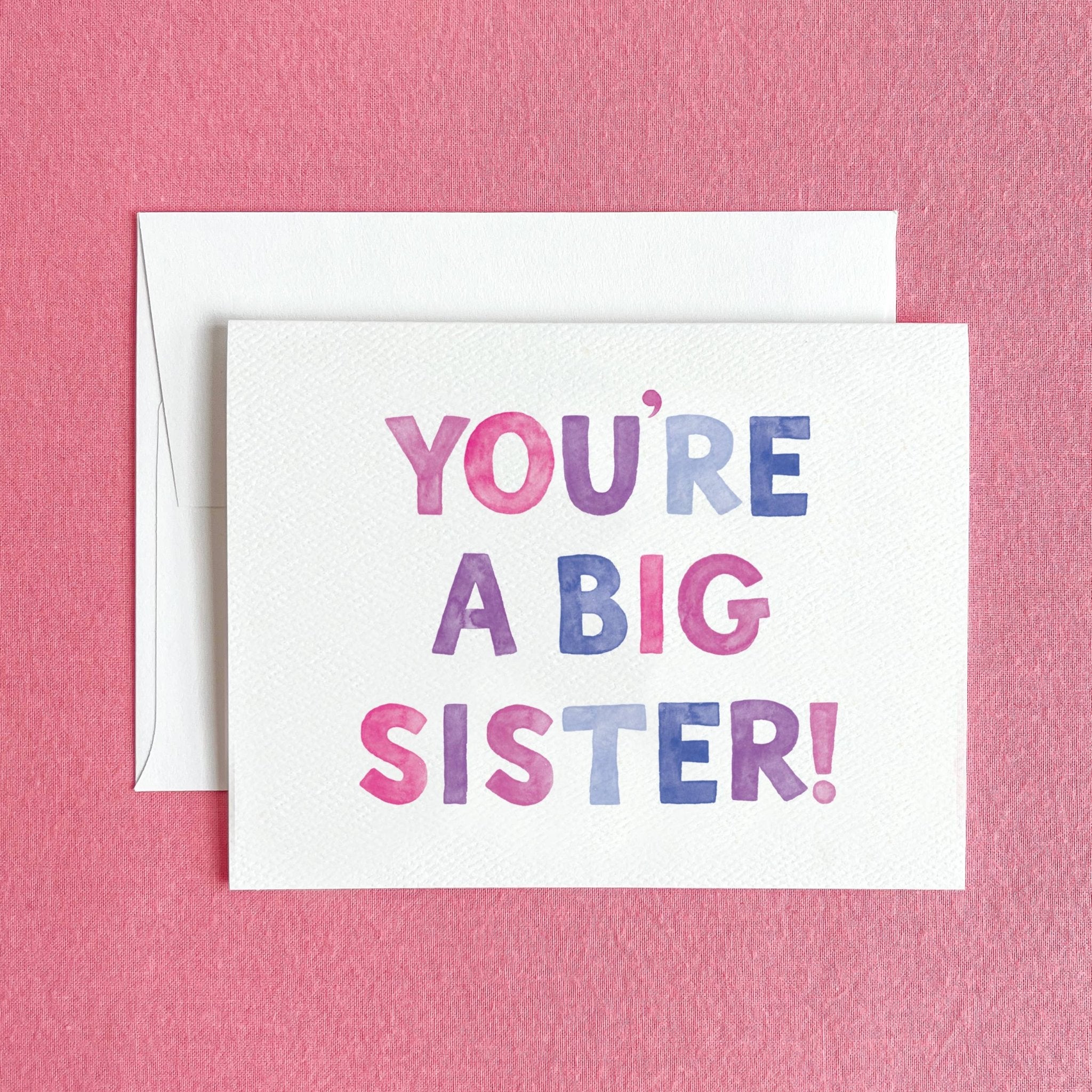 Big Sister Greeting Card - Magnolia BabyStationery