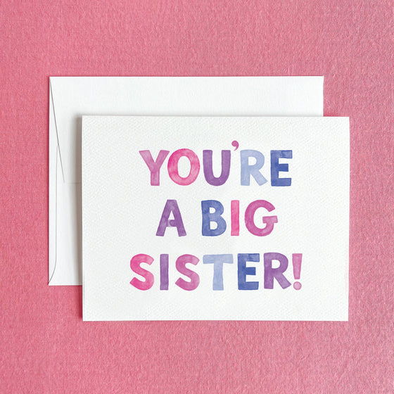 Big Sister Greeting Card - Magnolia BabyStationery