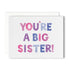 Big Sister Greeting Card - Magnolia BabyStationery