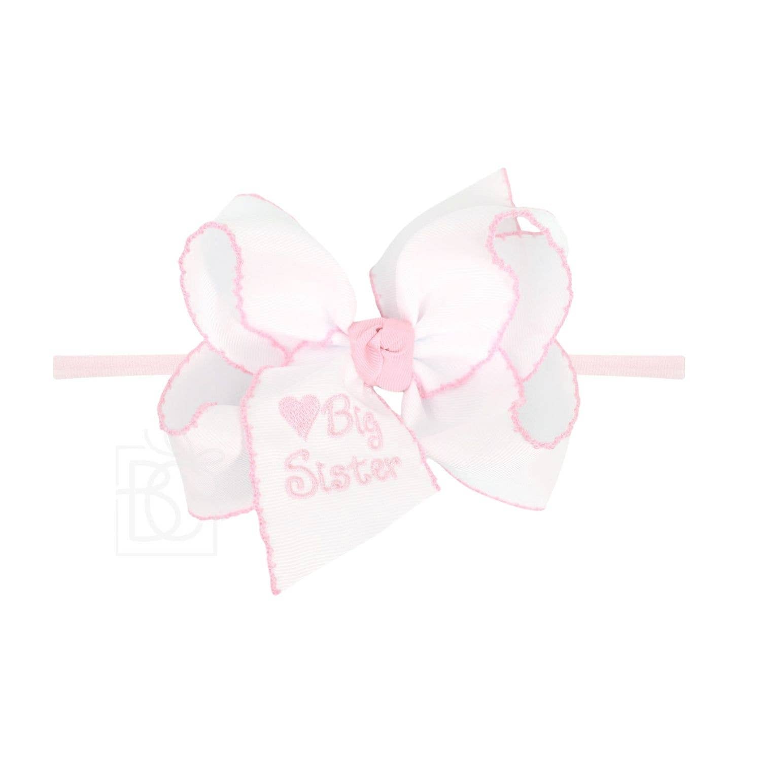 Big Sister Headband - 5.5" Bow - Magnolia BabyHeadband