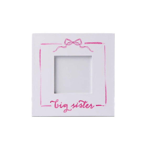 Big Sister Pink Bow Frame - Magnolia BabyFrame