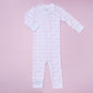 Big Sister Print Zip Pajamas - Magnolia Baby Zipper Pajamas