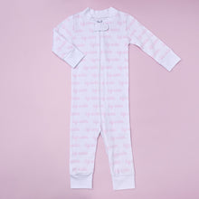  Big Sister Print Zip Pajamas - Magnolia BabyZipper Pajamas