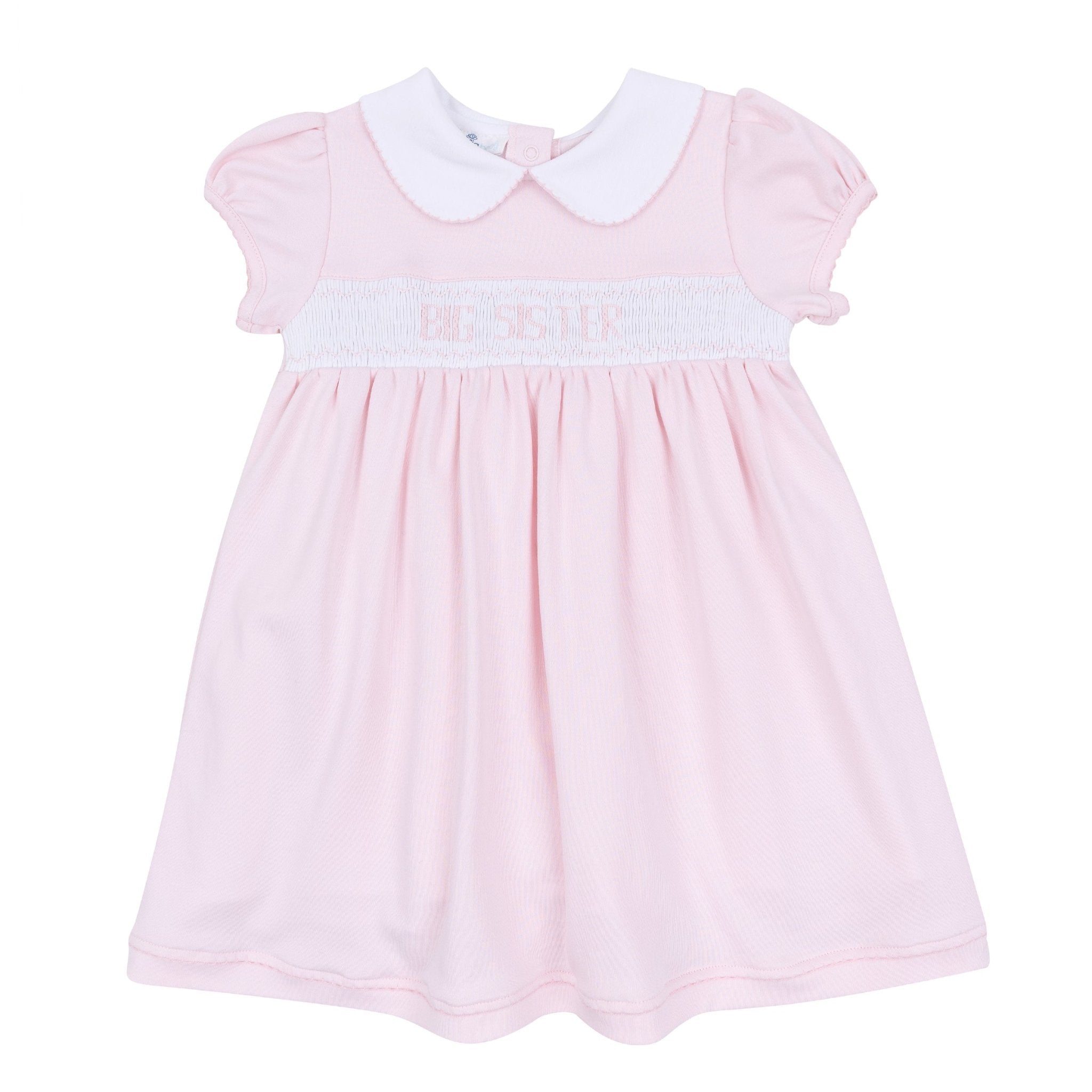Big Sister Smocked Short Sleeve Dress - Magnolia BabyDress