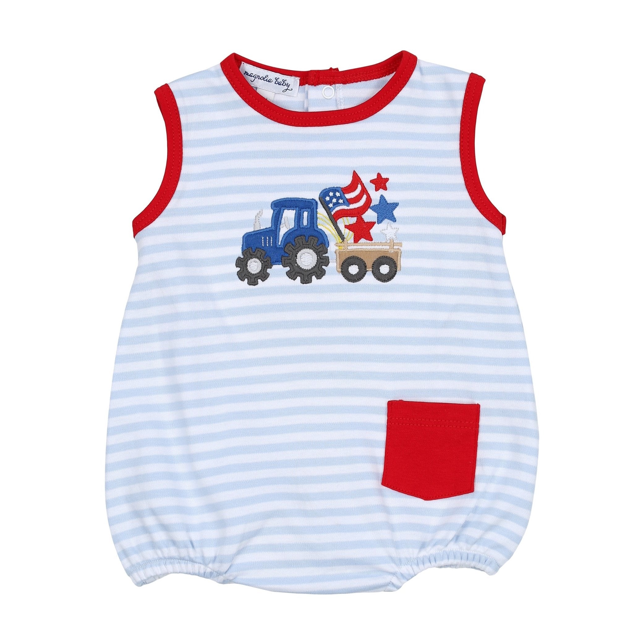 Bing, Bam, Boom! Sleeveless Bubble - Magnolia BabyBubble