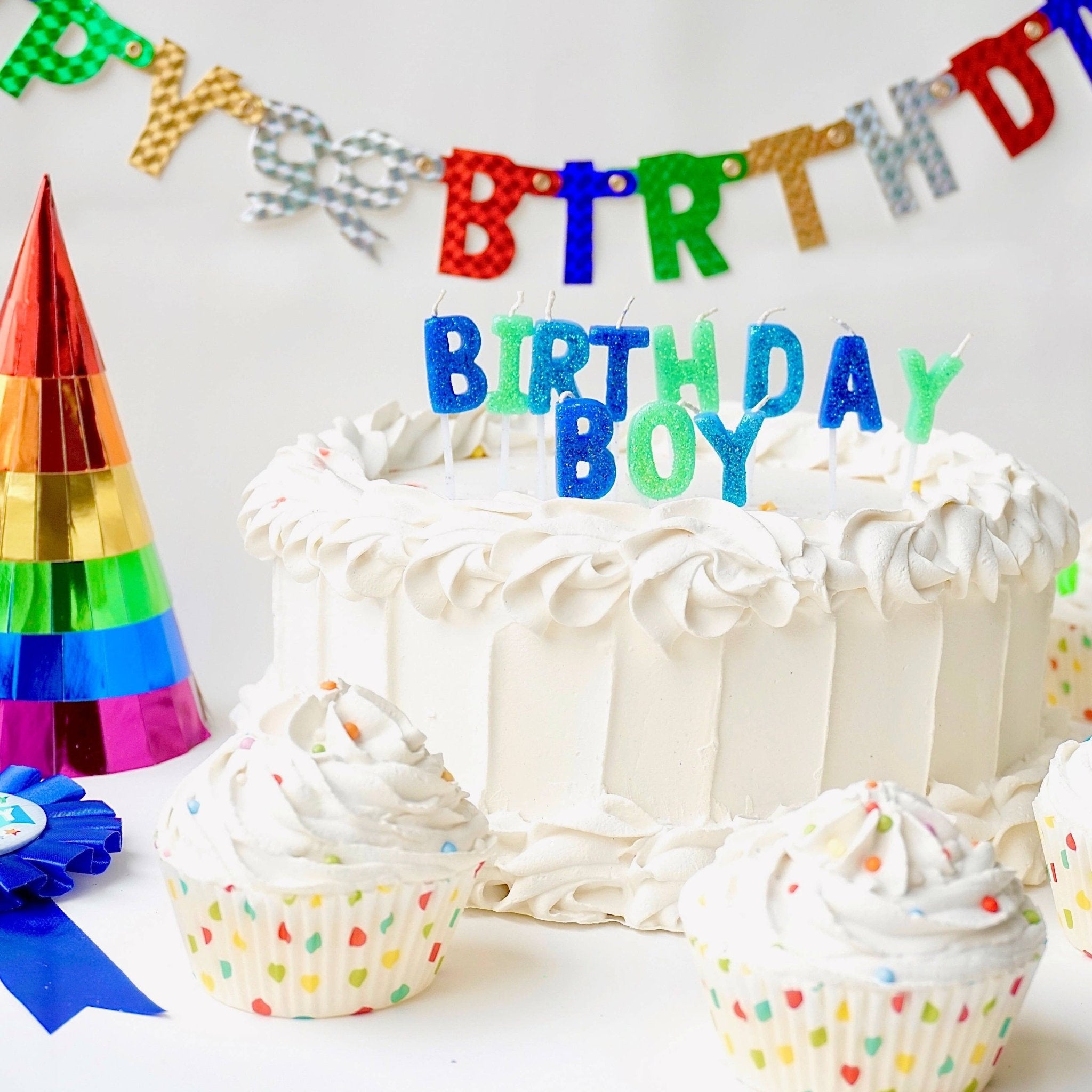 Birthday Boy Candle Set - Magnolia BabyParty Supplies