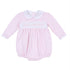Birthday Classics Smocked Long Sleeve Bubble - Pink - Magnolia BabyBubble