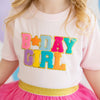 Birthday Girl Patch Short Sleeve T-Shirt - Magnolia BabyT-Shirt