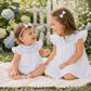 Dreamy Hydrangeas Bishop Dress