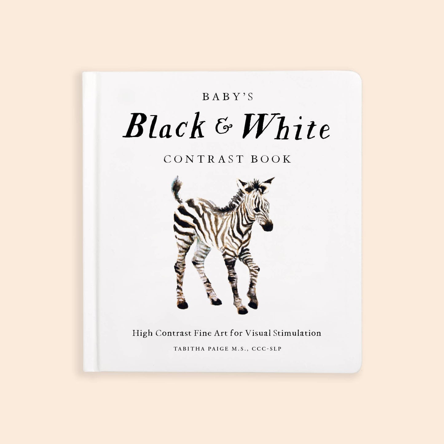 Black and White Contrast Book for Baby - Magnolia BabyBook