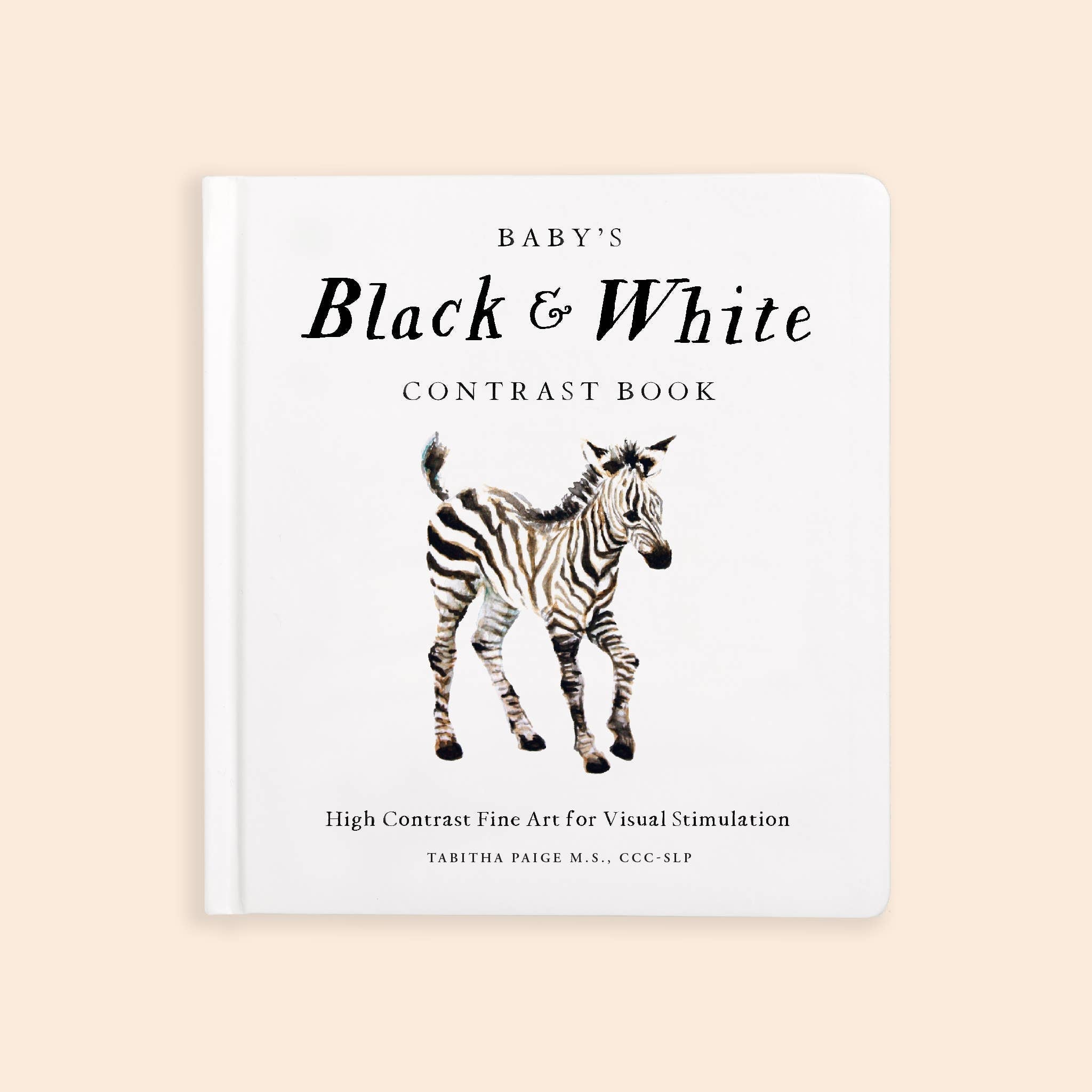 Black and White Contrast Book for Baby - Magnolia BabyBook
