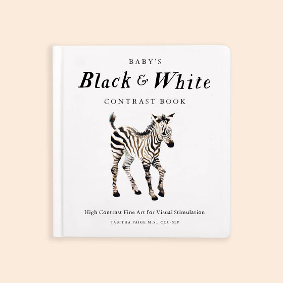 Black and White Contrast Book for Baby - Magnolia BabyBook