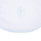 Blessed Embroidered Bib - Light Blue - Magnolia BabyBib