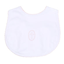  Blessed Embroidered Bib - Pink - Magnolia BabyBib