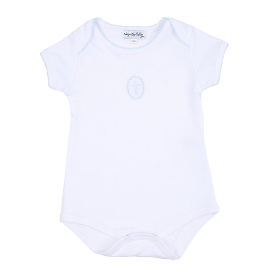 Blessed Embroidered Bodysuit - Blue - Magnolia BabyBodysuit