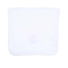  Blessed Embroidered Burp Cloth - White - Magnolia BabyBurp Cloth