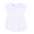 Blessed Embroidered Collared Girl Bubble - White - Magnolia Baby Girl