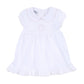 Blessed Embroidered Collared Short Sleeve Dress - Pink - Magnolia Baby Girl